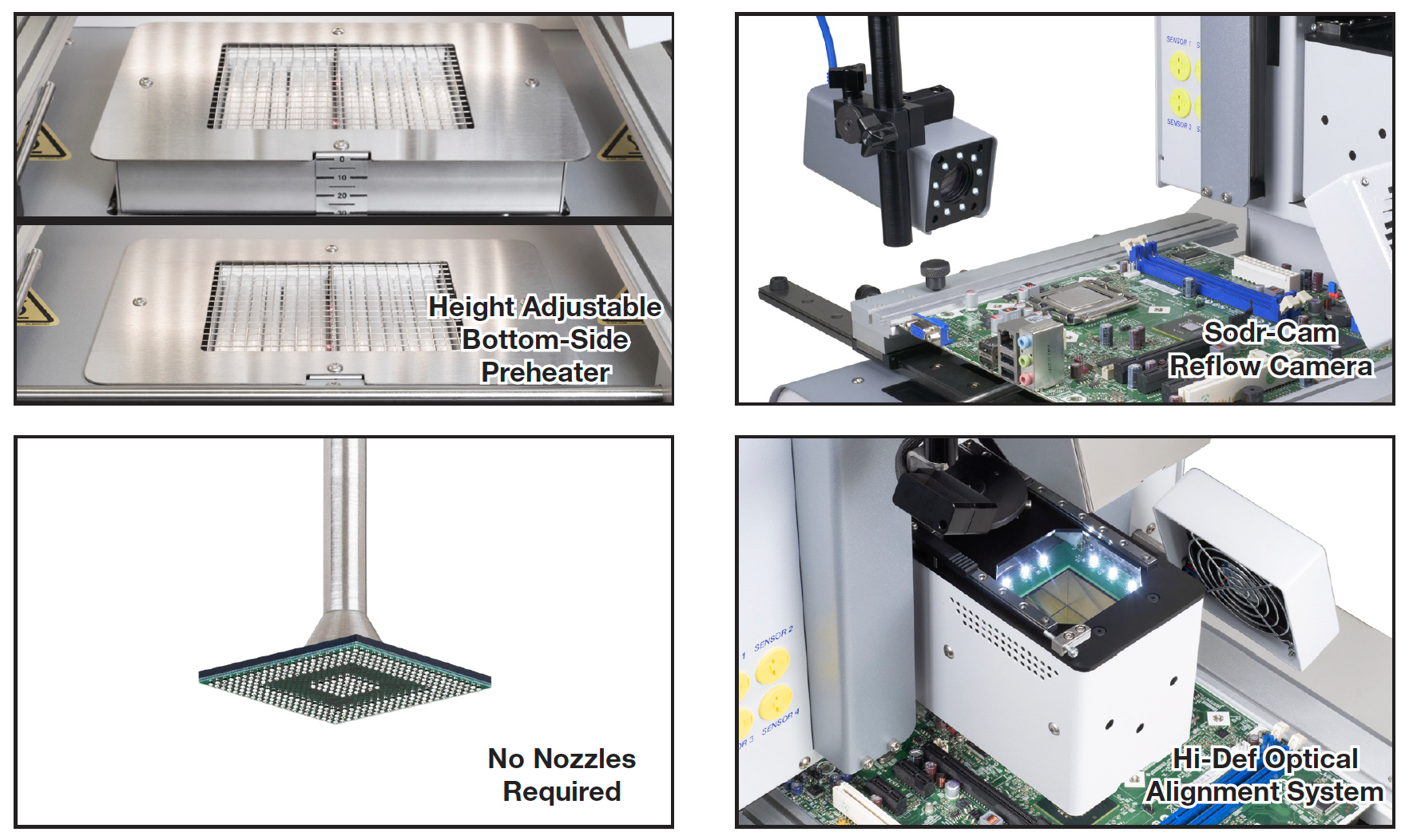 IR3100 Infrared BGA Rework Station Exmel